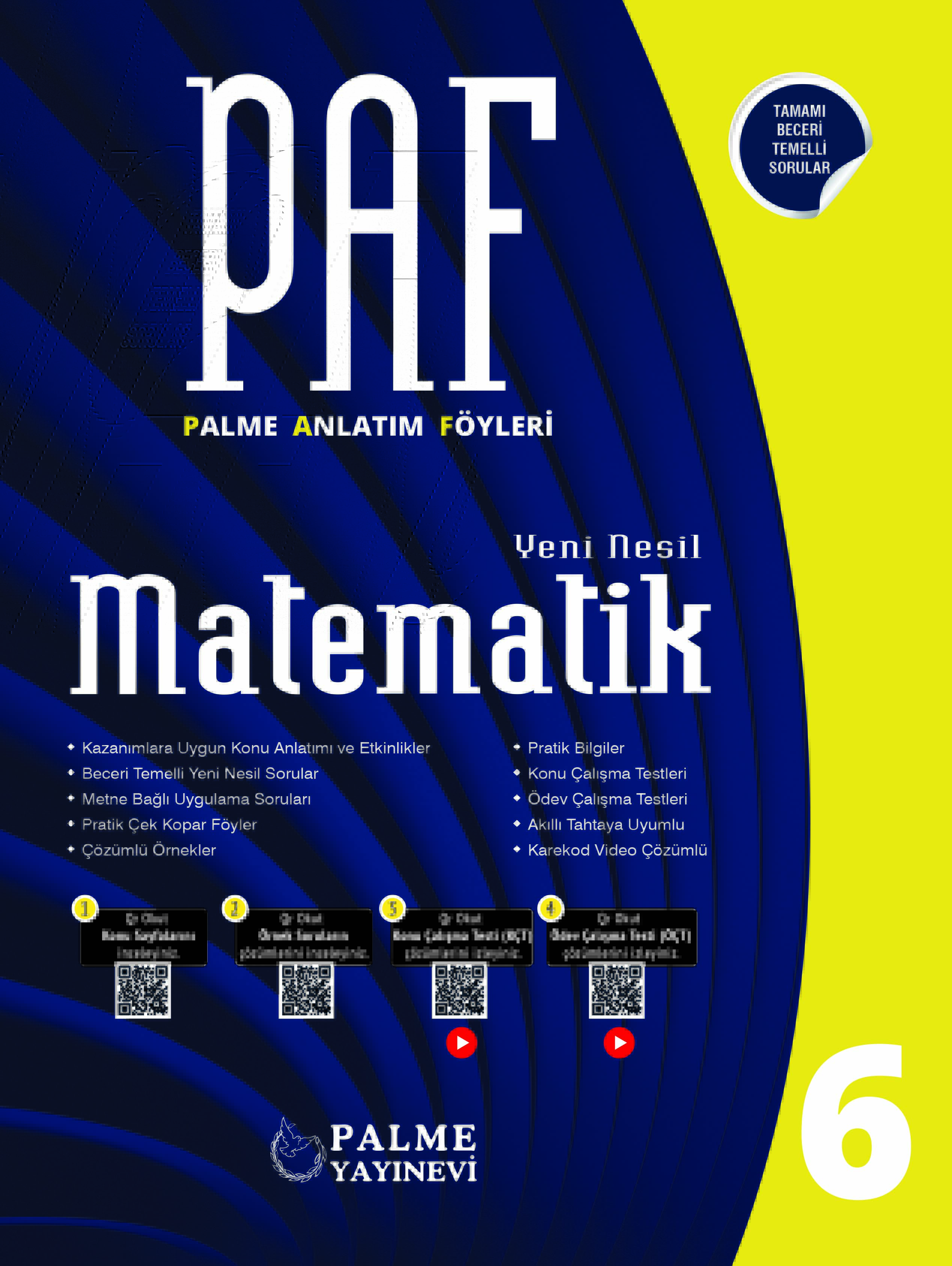 6. Sınıf Matematik Paf kapak görseli